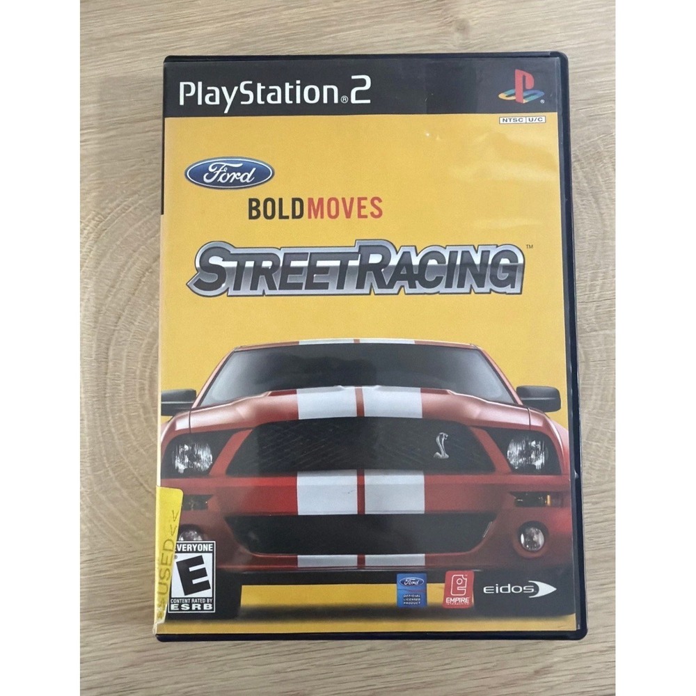 Ford Bold Moves Street Racing PS2 Sony PlayStation 2 CIB Complete w Manual